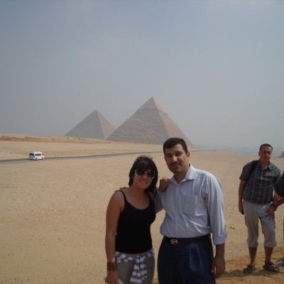 visit the giza pyramids
