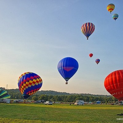 tour with hot baloon